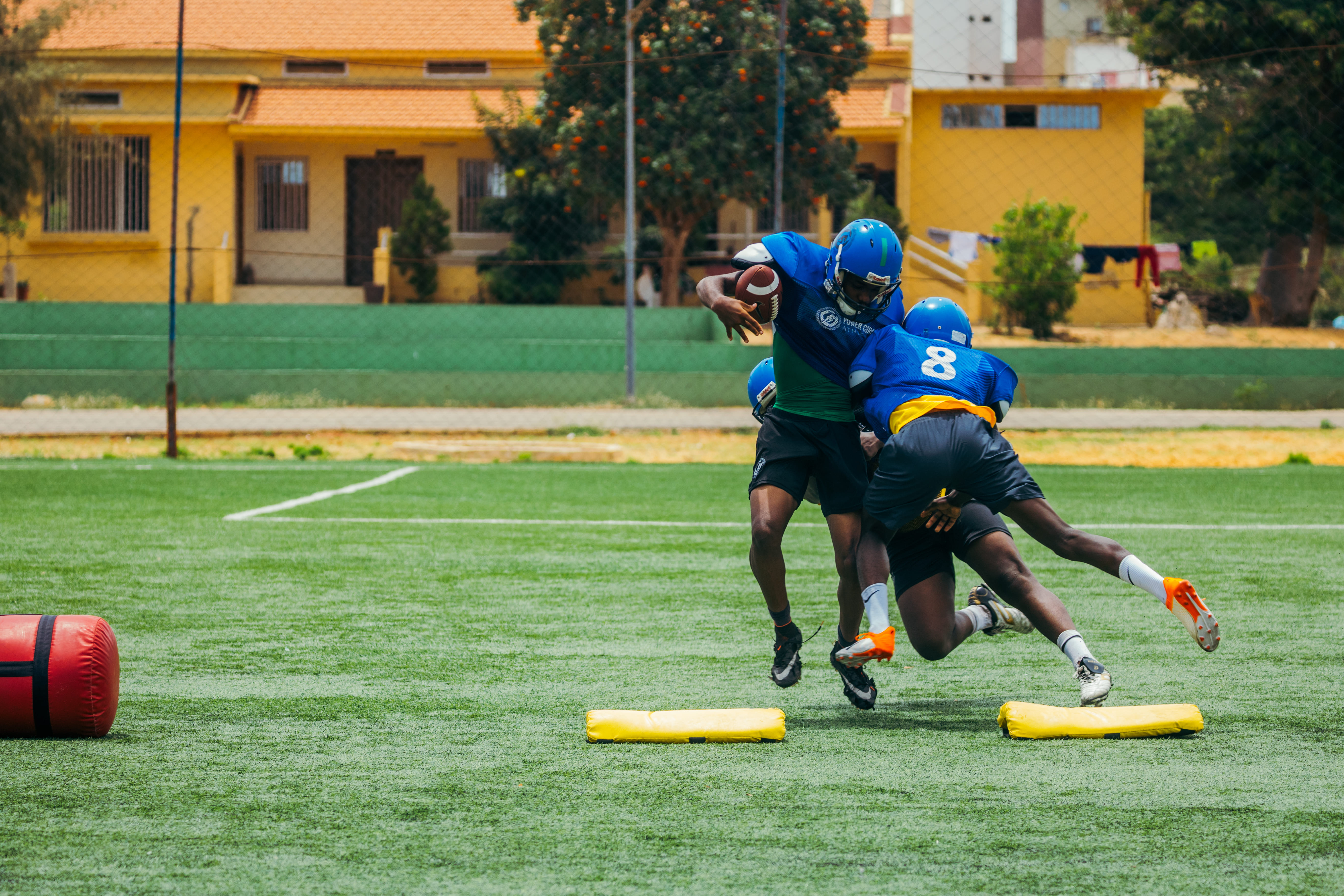 Football américain à Dakar - Power Circle Athletics  — visuel 12